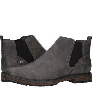 BULLBOXER B-52 Leo Men's Chelsea Gray Boots Size 10.5